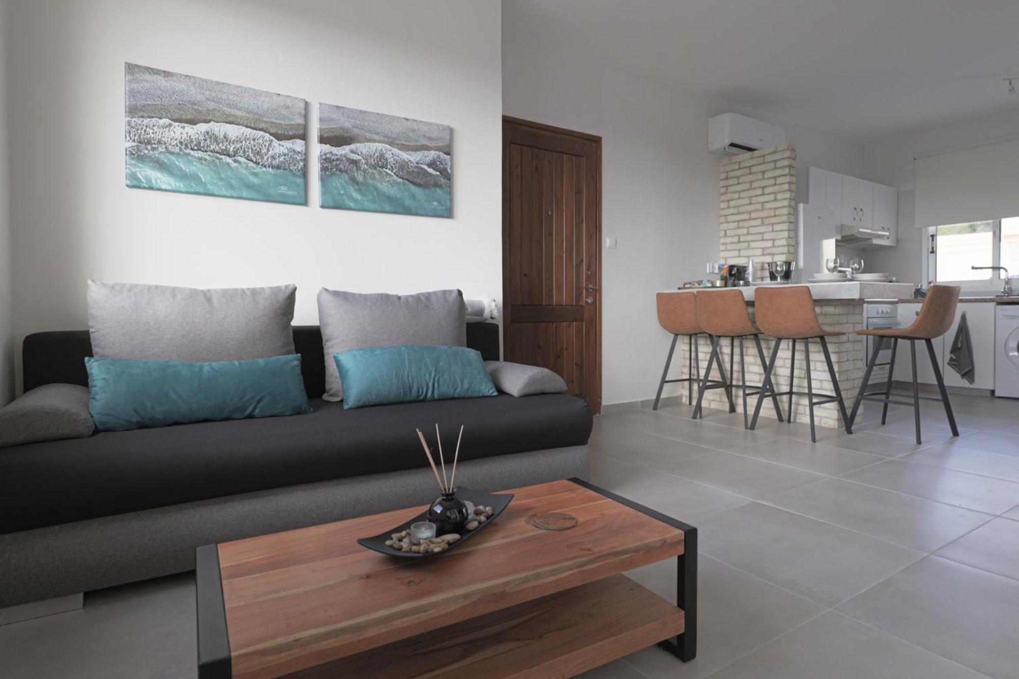 Ferienwohnung Eden Blue-Horizon 1B, Paphos, Sea View, Pool Konia Exterior foto