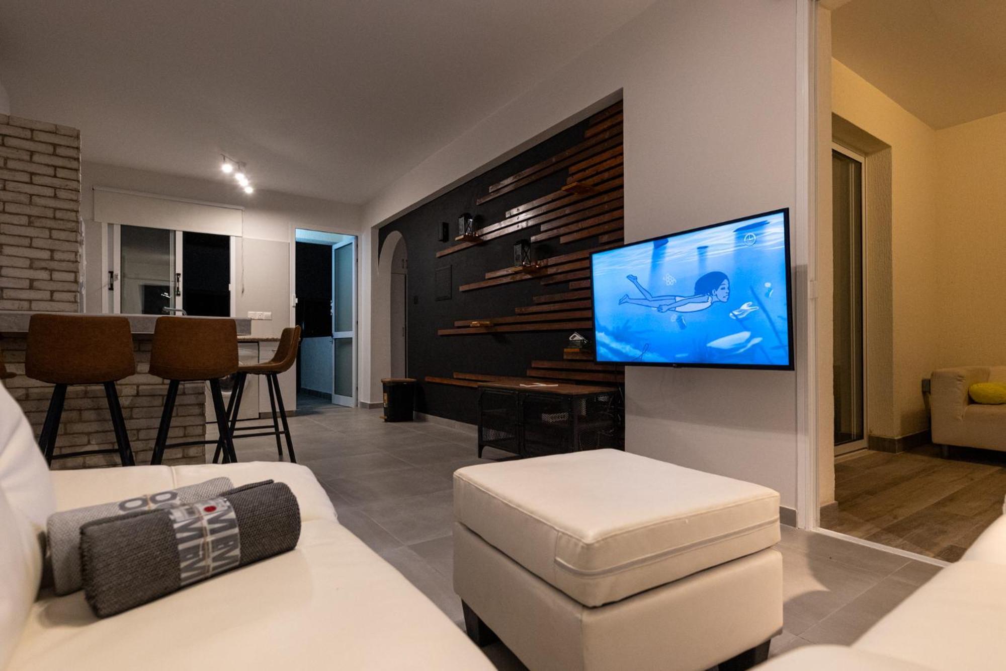 Ferienwohnung Eden Blue-Horizon 1B, Paphos, Sea View, Pool Konia Exterior foto